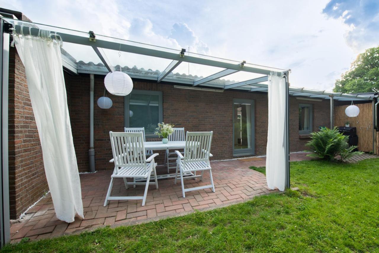Nordic Bo -Wellen Wald Und Wilde Kueste- Strandnahe Doppelhaushaelfte Mit Waldterrasse Surendorf Exterior photo
